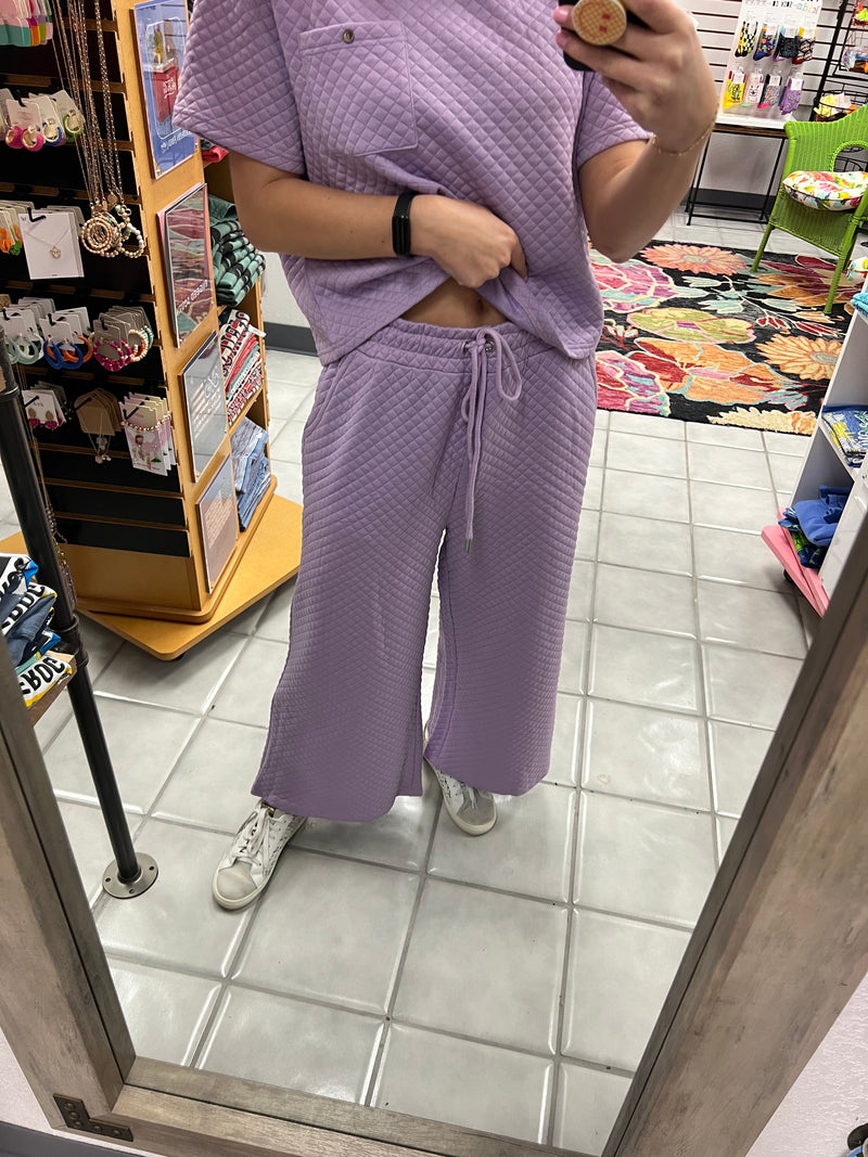 Lavender Travel Pants