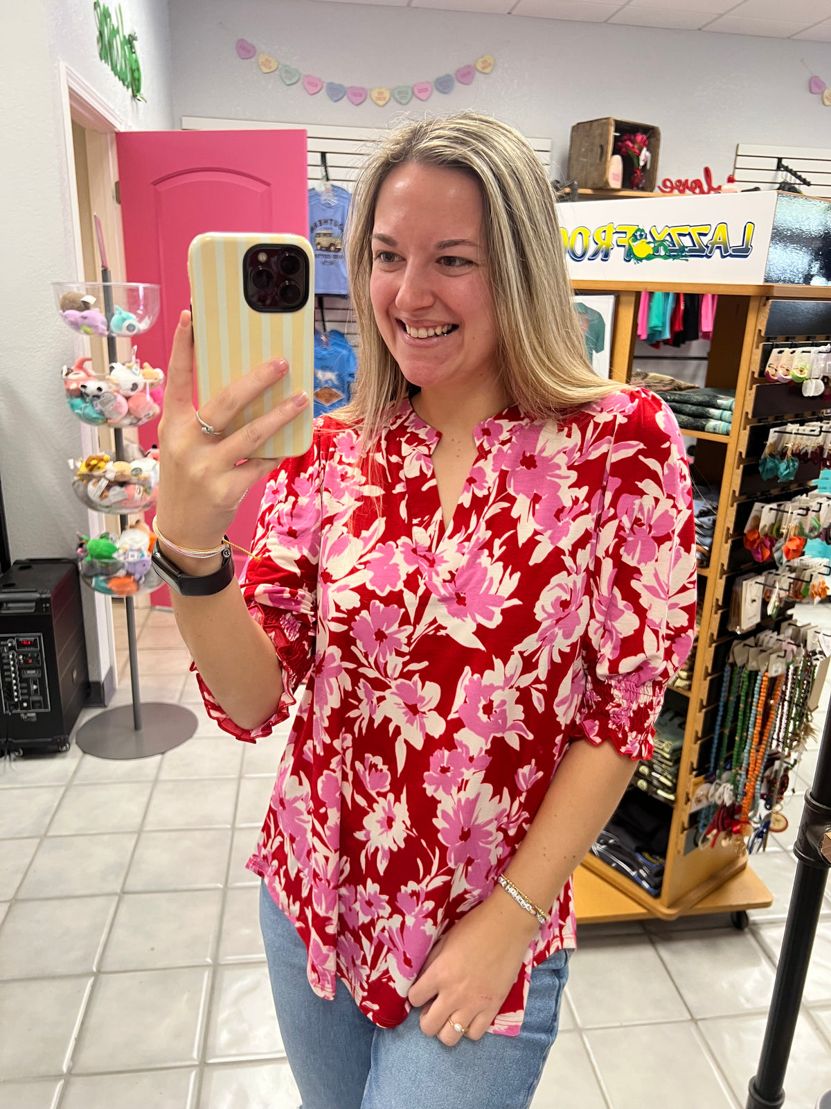 DS Rosie Red Top