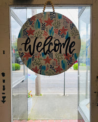 Costal Welcome Door Hanger*
