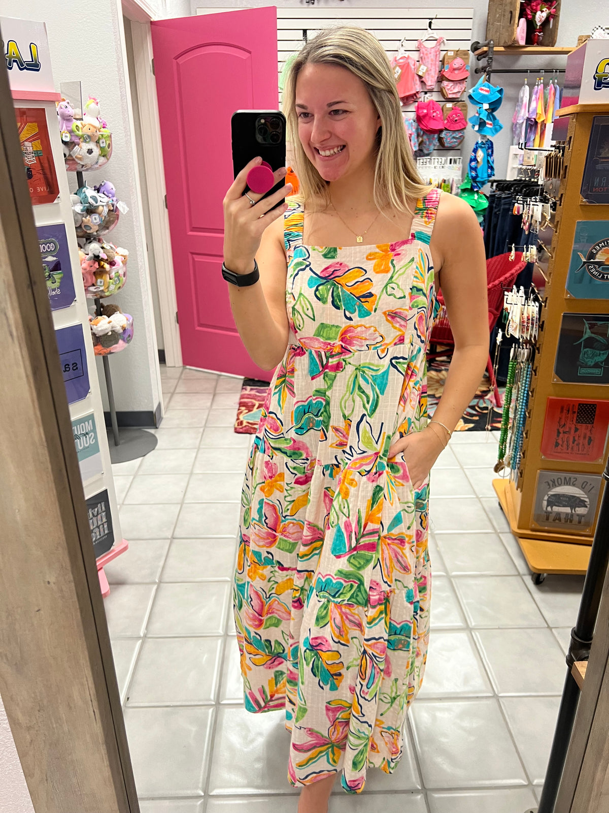 Tropical Maxi Dress