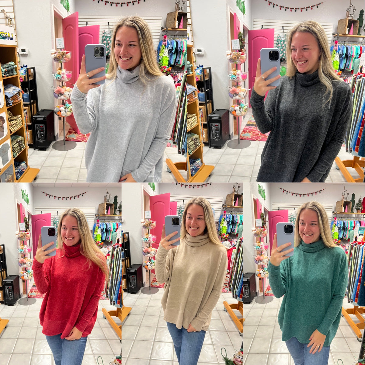 Z Brushed Turtleneck Sweater