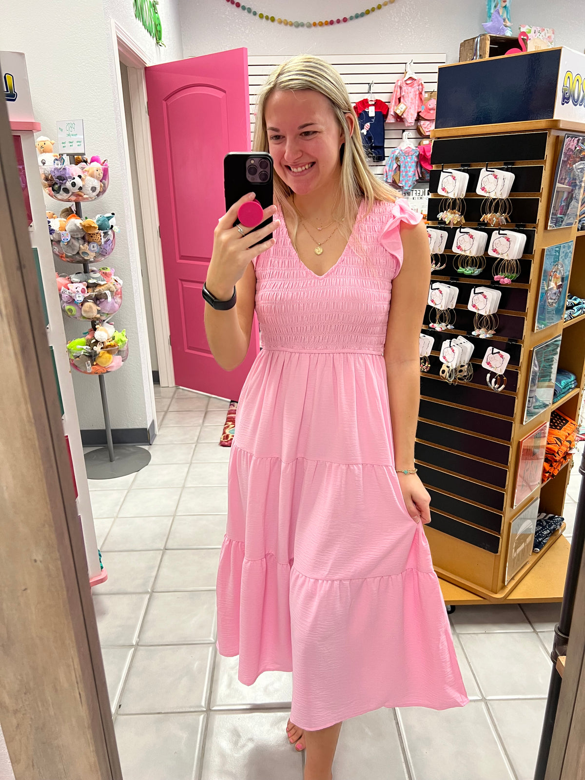 Flutter Sleeve Maxi