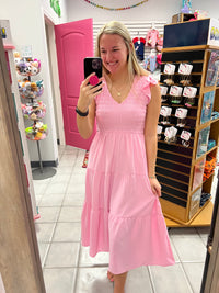 Flutter Sleeve Maxi
