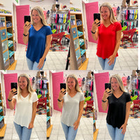 Z Basic Vneck SS Top*