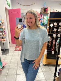 Ribbed SS Top