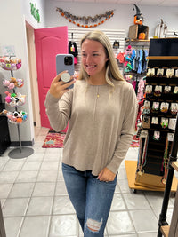 Z Front Seam Sweater