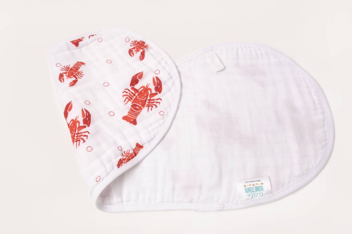 Heads or Tails Burp and Bib (Unisex)*