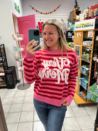 Very Merry Striped Sweater