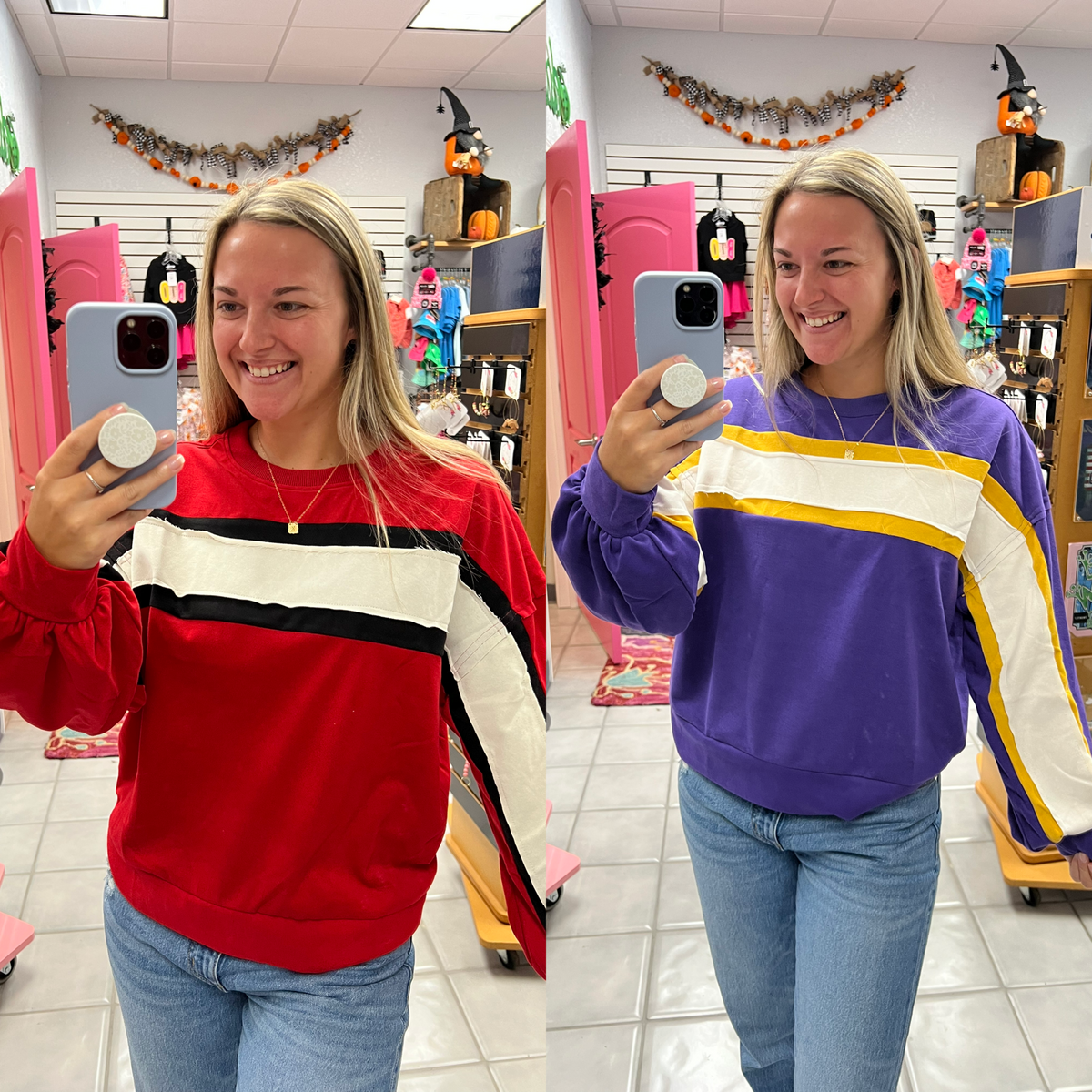 Gameday Colorblock Top