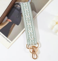 Z Weave Wristlet Key Chain