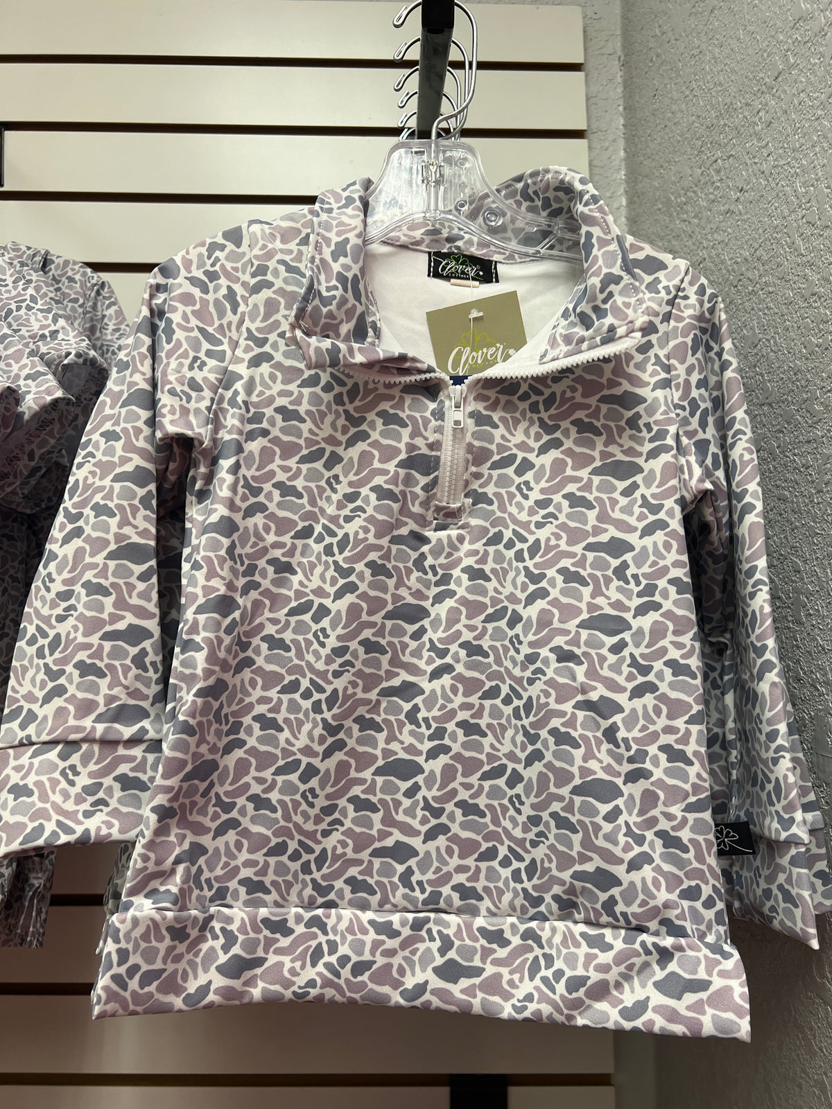 Camo Boy Quarter Zip