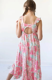 Beach Daze Ruffle Maxi Dress
