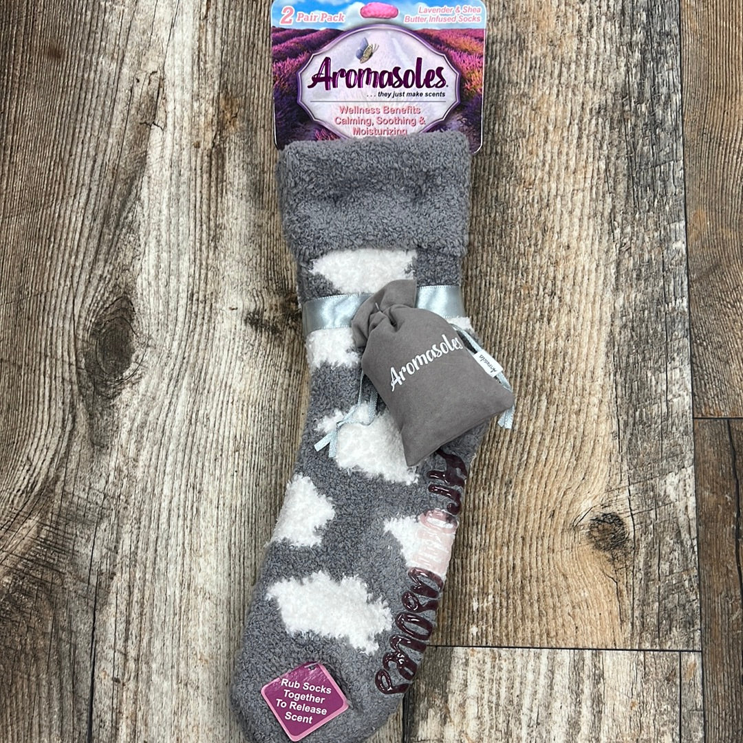 Aromasoles Socks Lavender & Shea Butter