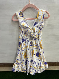 Purple & Gold Go Team Dress