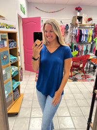 Z Basic Vneck SS Top*
