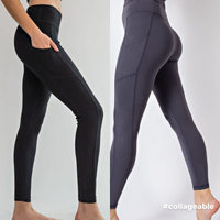 Curvy Pocket Full Length Leggings*