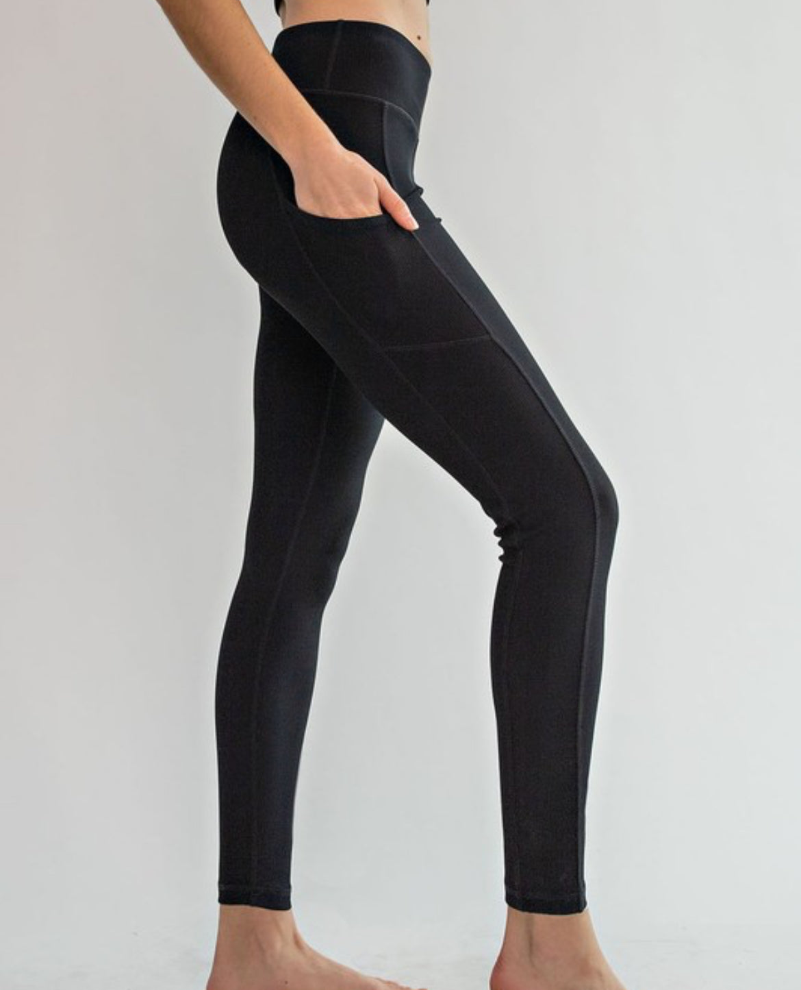 Curvy Pocket Full Length Leggings*