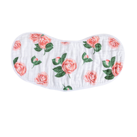 Camellia Baby 2-in-1 Burp Cloth and Bib (Floral)*