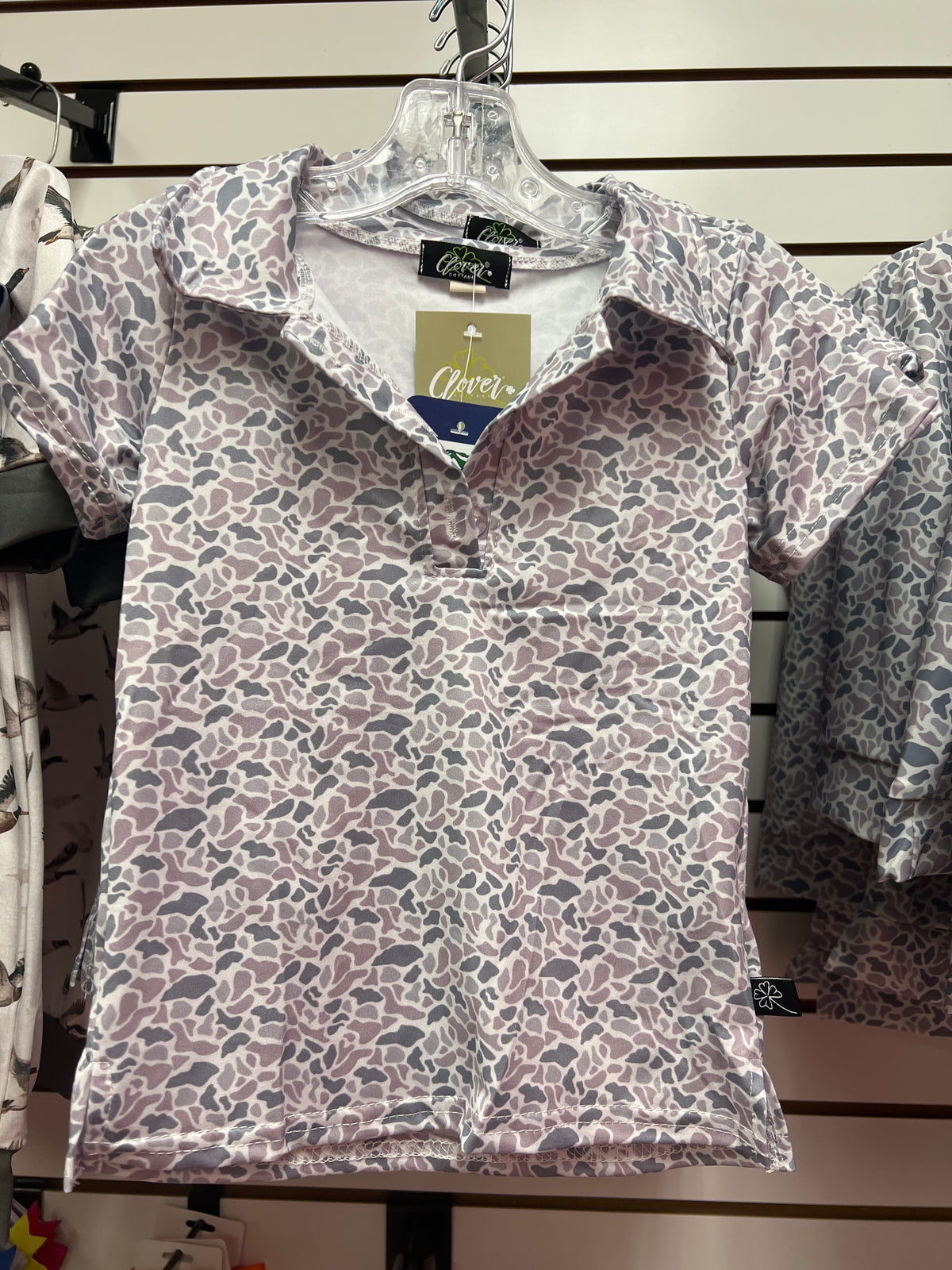 Camo Collared Shirt