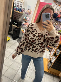 Leopard Sweater*