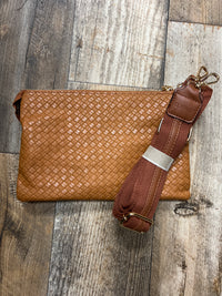 Big Wristlet Crossbody with 3 Compartment*