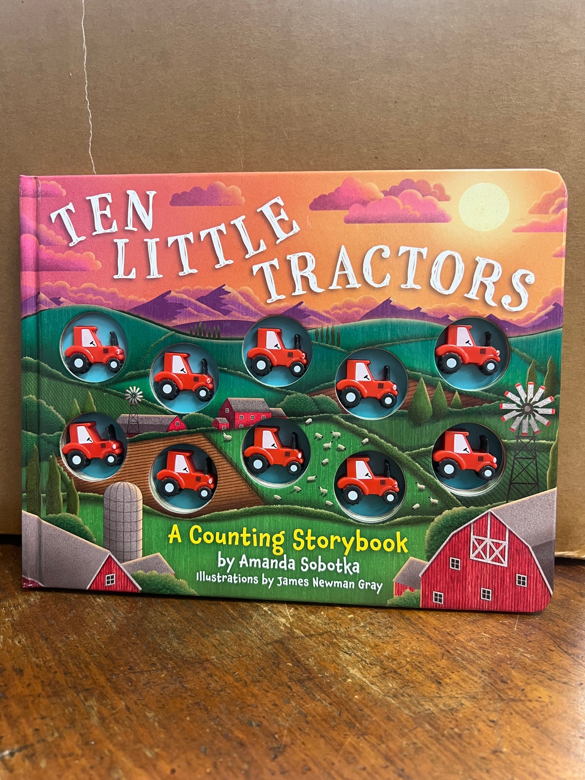 Ten Little Tractors Book