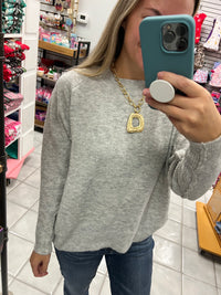High-Low Oversized Sweater
