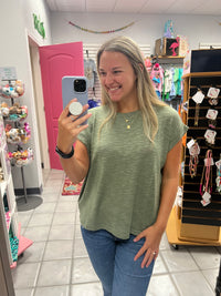 Hacci Short Sleeve Top