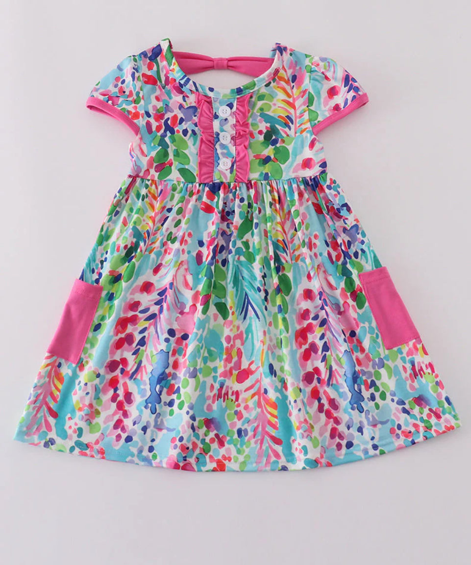 Rainbow Garden Dress