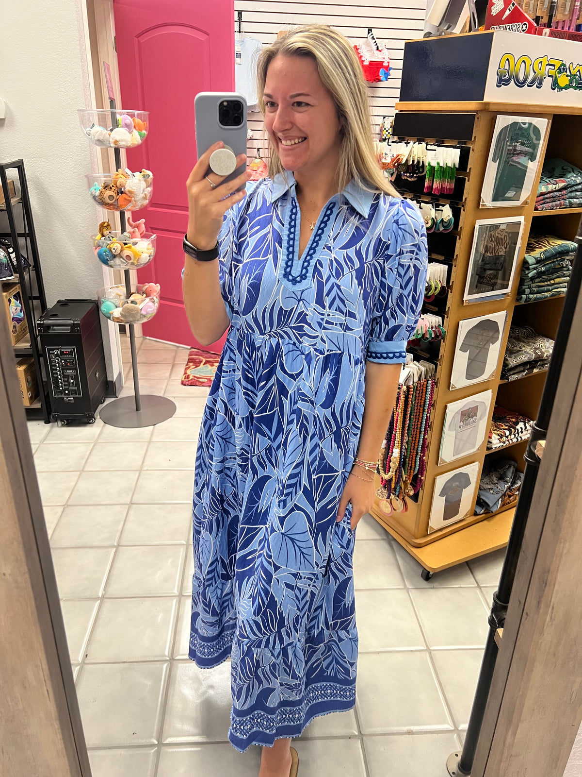 Leaf Boarder Dress