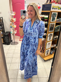 Leaf Boarder Dress