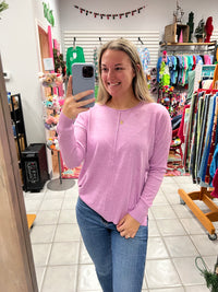 Z Front Seam Sweater