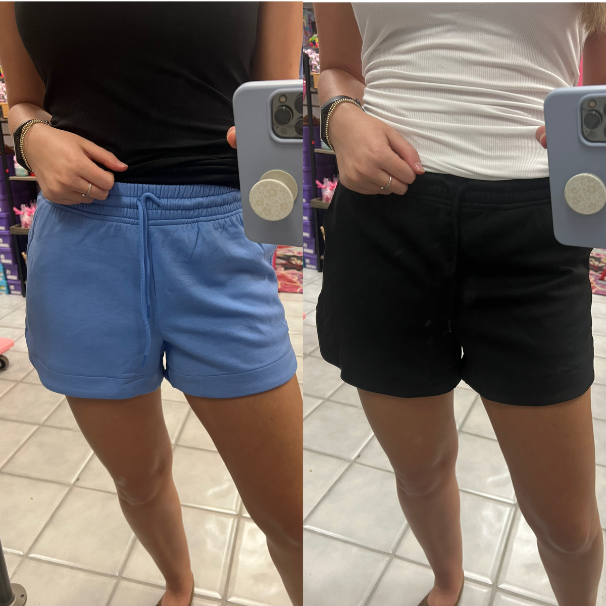 Z Scuba Shorts with Side Pockets