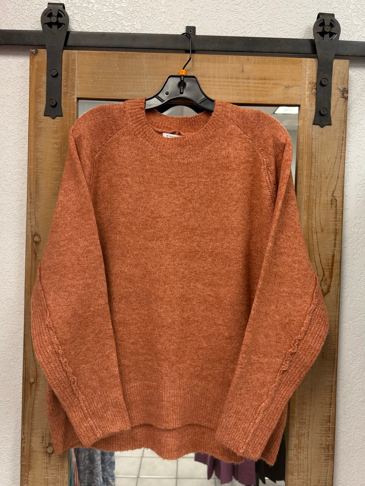 Staccato Lt Rust High/Low Pullover
