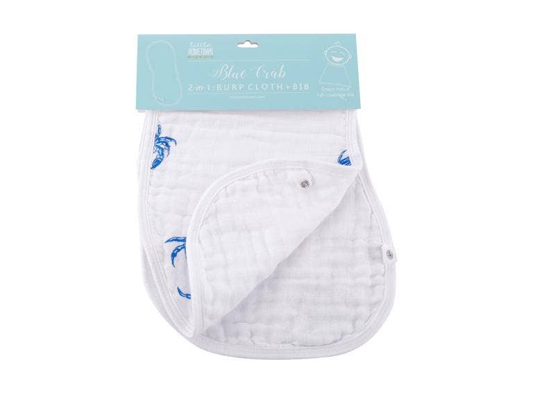 Blue Crab Burp and Bib (Unisex)*