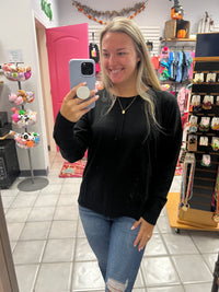 Z Front Seam Sweater