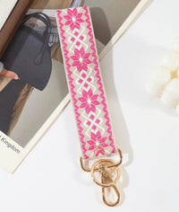 Z Weave Wristlet Key Chain