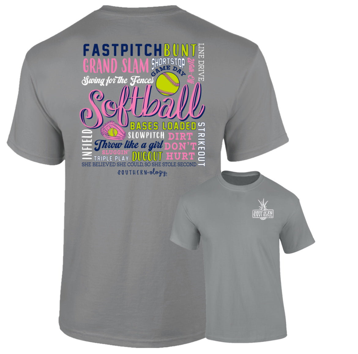 Softball Sayings SS Tshirt