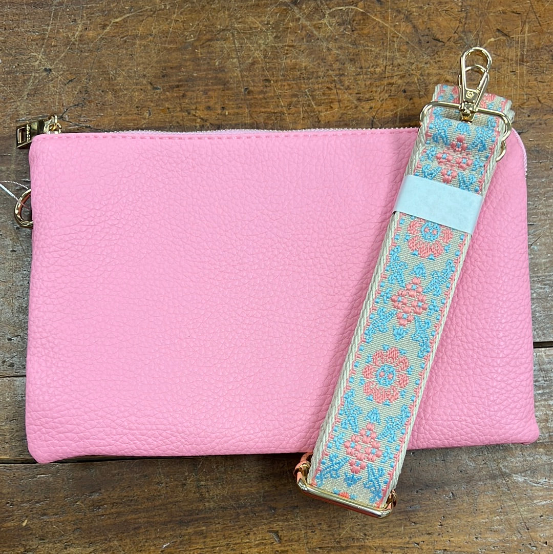 Big Wristlet Crossbody with 3 Compartment