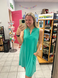 DS Lizzy Emerald Dress