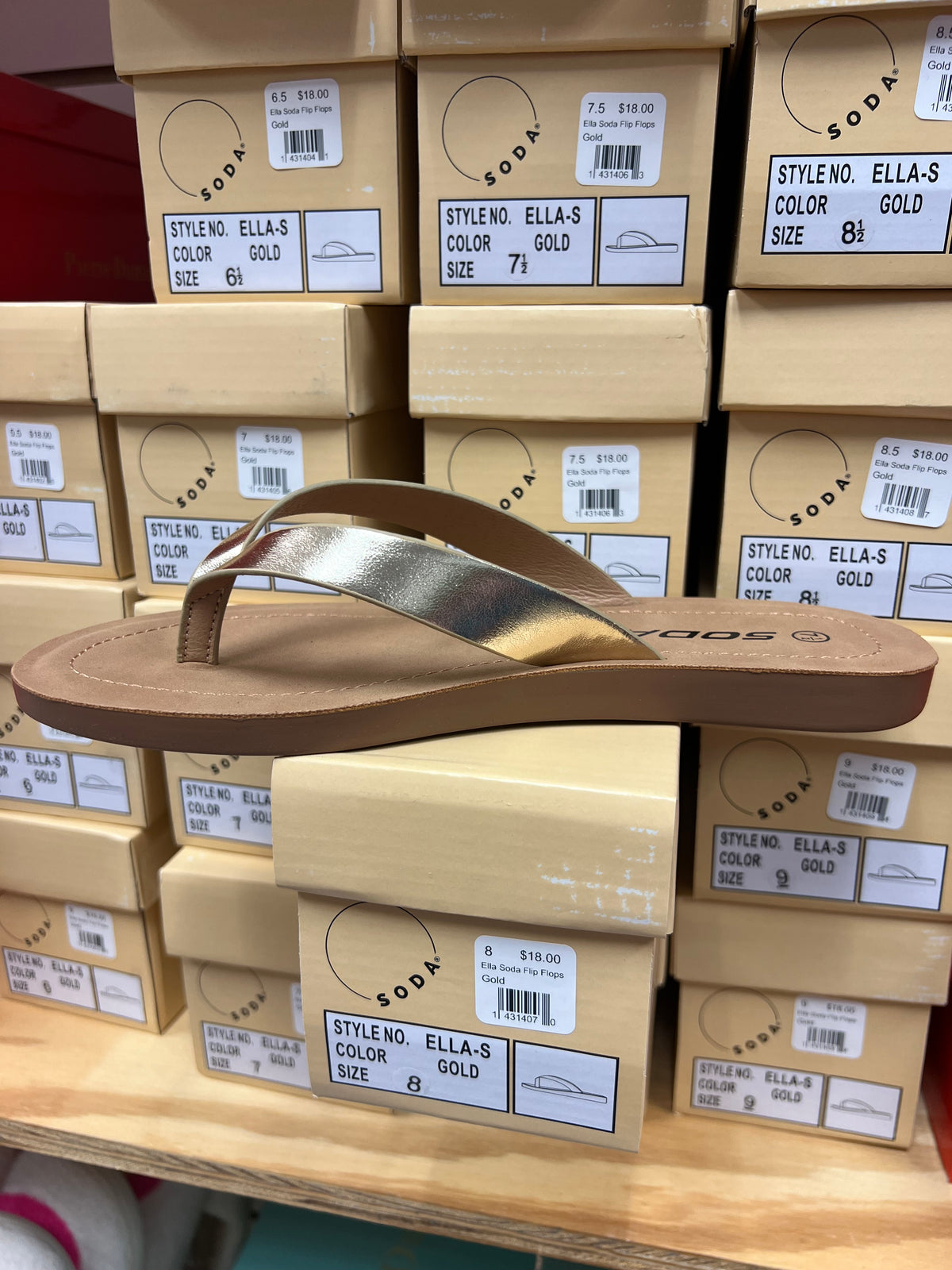 Ella Soda Flip Flops*