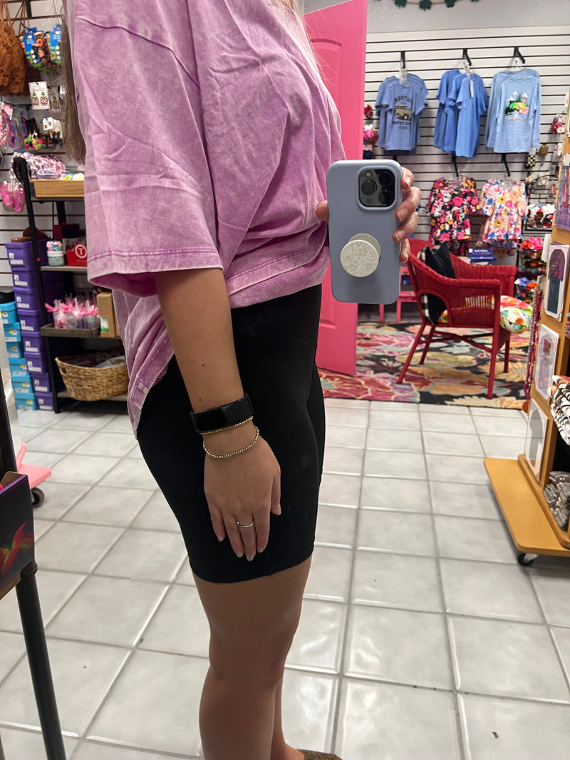 Z Microfiber Biker Shorts