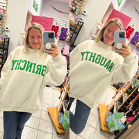 Grinch Reversible Mock Neck Sweatshirt