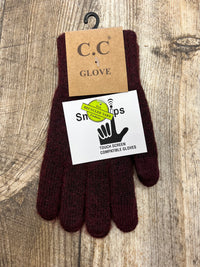 CC Heather Knit Gloves