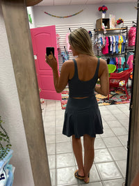 Back Pleated Skort*