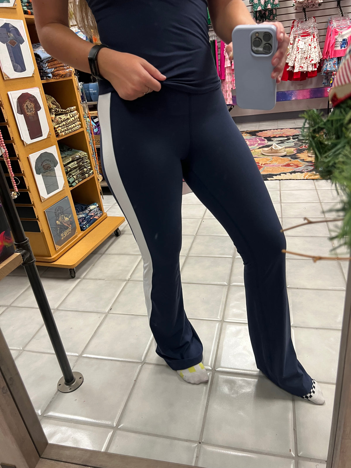RM Side Stripe Flare Leggings*