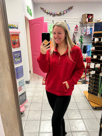 True Red Pullover