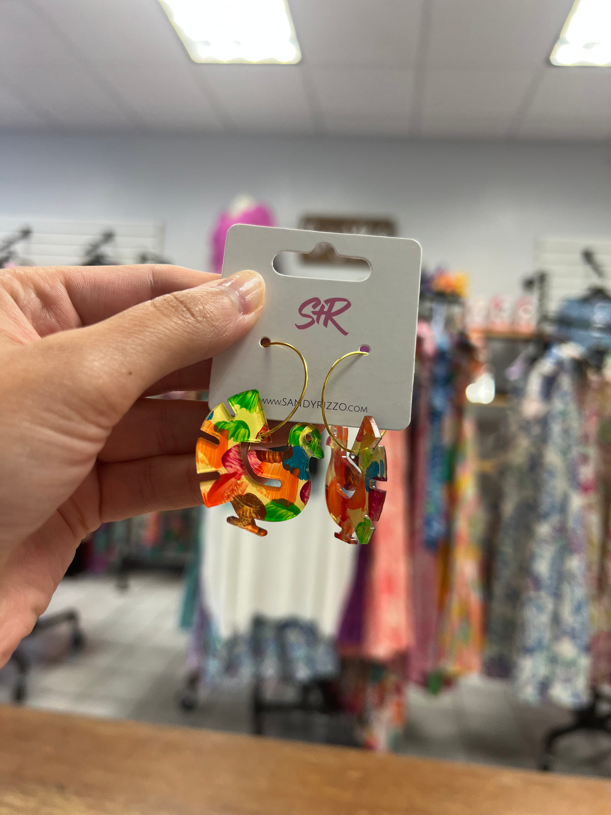 Fall Acrylic Earrings