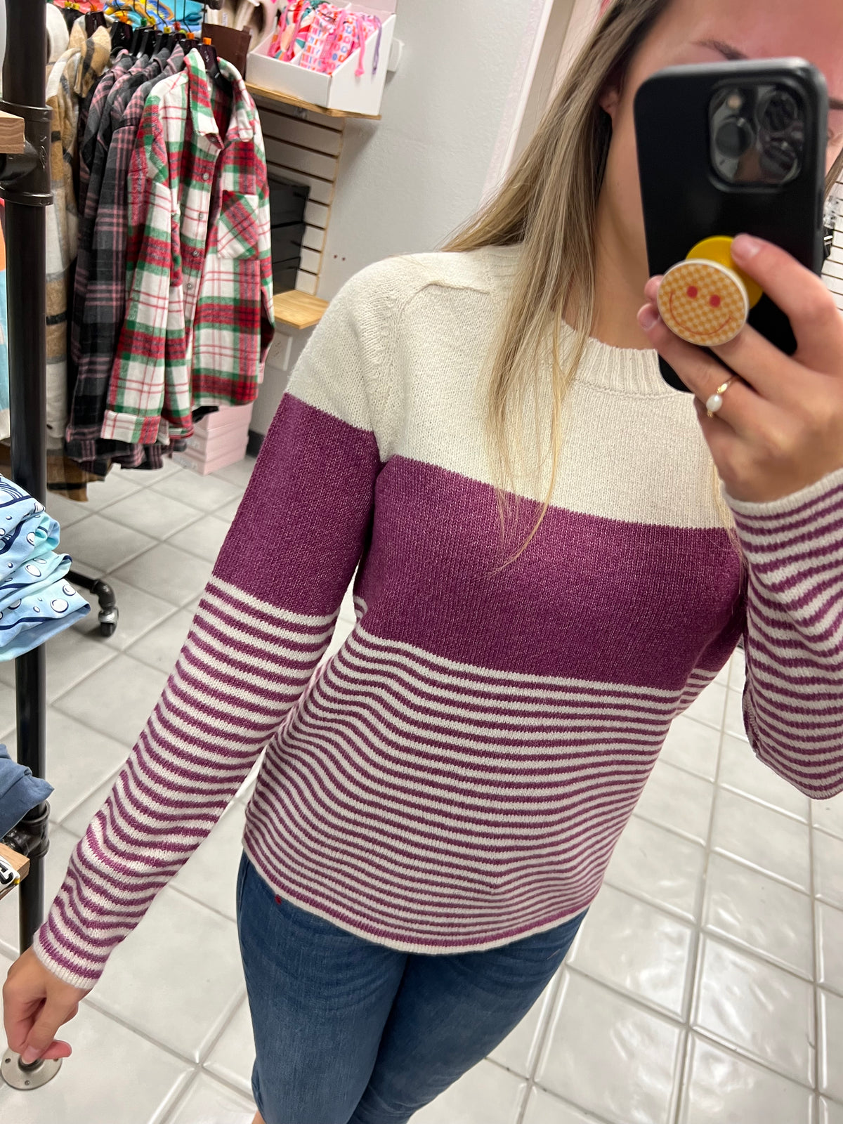 Colorblock Sweater*