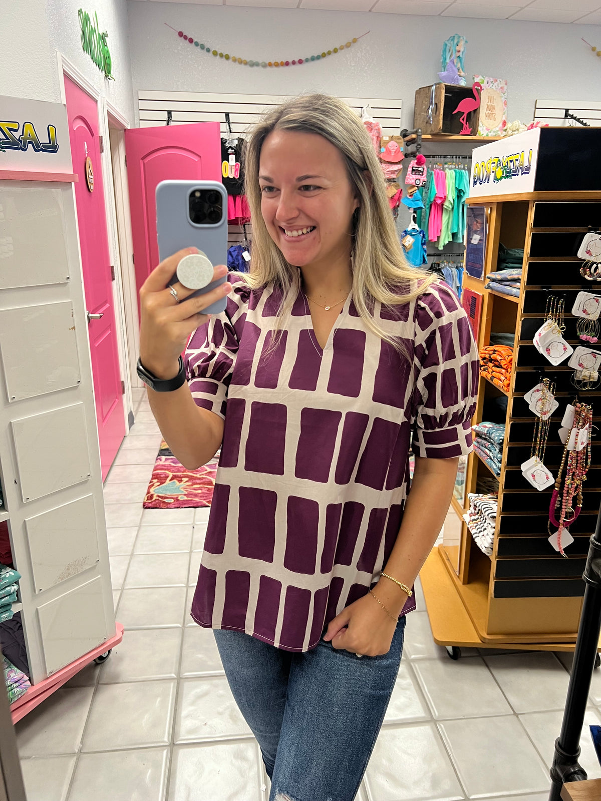 Pretty in Plum Top